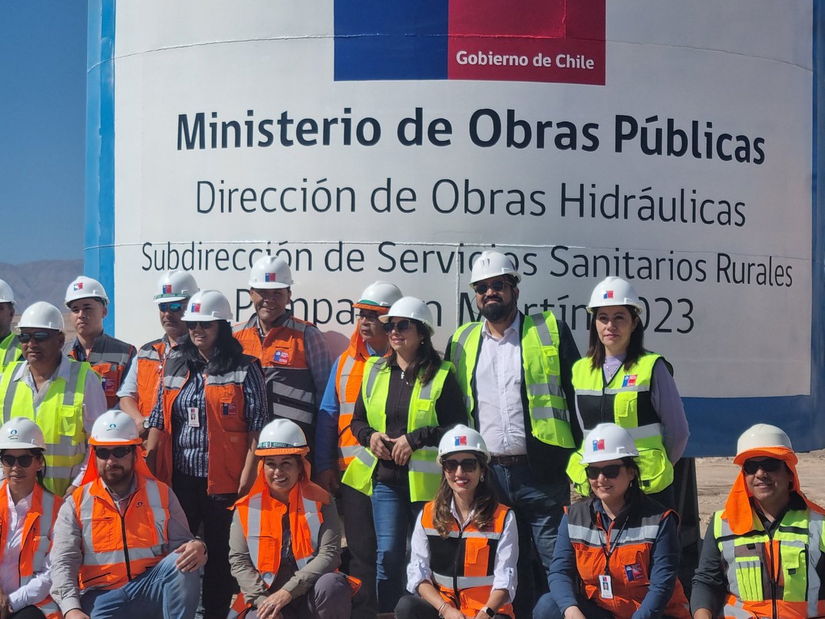 moparica's tweet photo. ✅️Iniciativa responde a un compromiso del Gobierno del presidente @GabrielBoric de llegar a los lugares más apartados con obras de impacto y que generen un cambio en la calidad de vida, como lo será para los habitantes de Pampa San Martín. #PresentesPorChile #Seguridadhídrica https://t.co/brf0dtwXpO