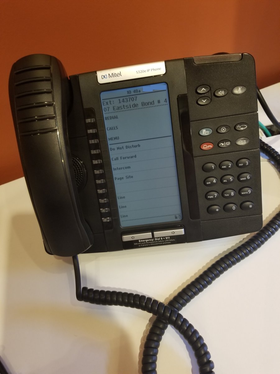 JacksonTechCo's tweet photo. Installation of new VoIP business phones for our customer in Pittsburgh. Run new cables, established connectivity, and test all phone functionalities.
#telecommunications #phonesystem #networksystem #VoiceOverInternetProtocol #VoIP #traditionalphones #VoIPphones #businessphones https://t.co/yj8oUNQ4Wu
