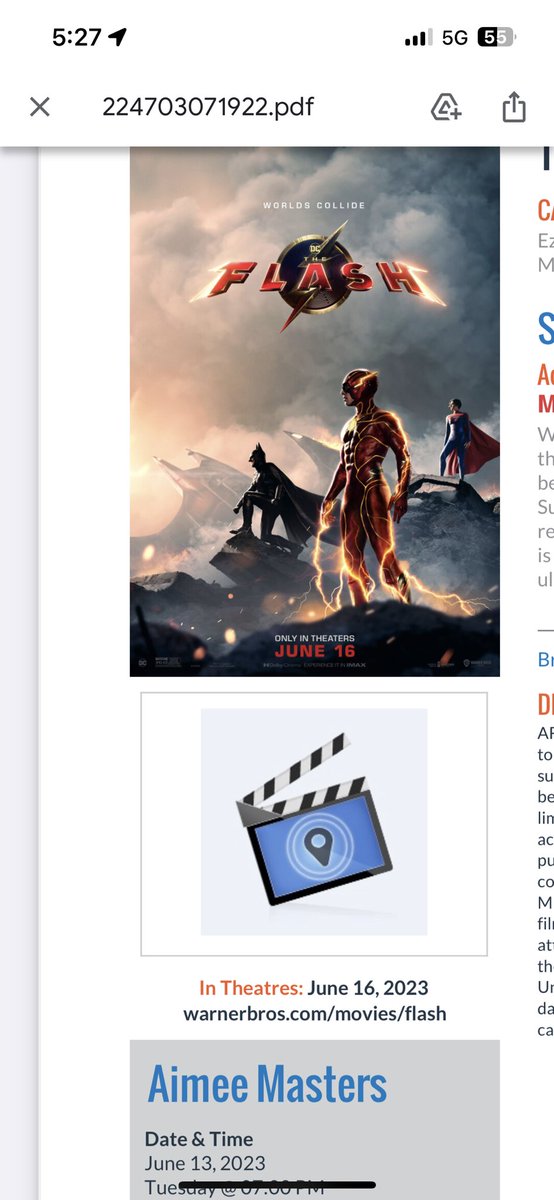Let’s go! #TheFlashMovie