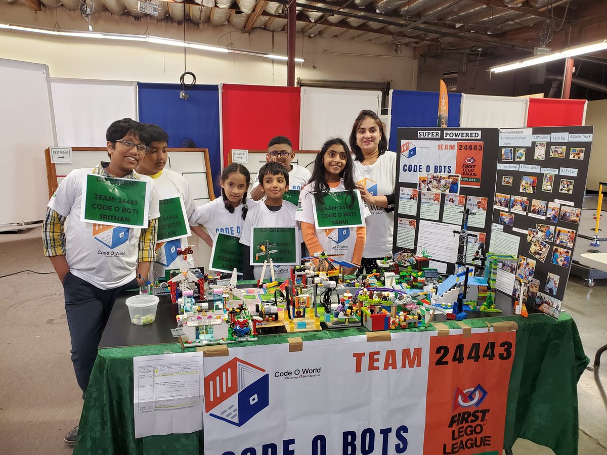 circuit_squad's tweet photo. Our team got the opportunity to mentor FLL Explore team Code O Bots. We were happy to share our knowledge and learnt so much.
Congratulation to the Code O Bots team for winning Smart Builders award.
#FirstLegoLeague #SuperPowered #fll2023 #norcalfll #firstinspires #FLLExplore https://t.co/RorEgkKROt