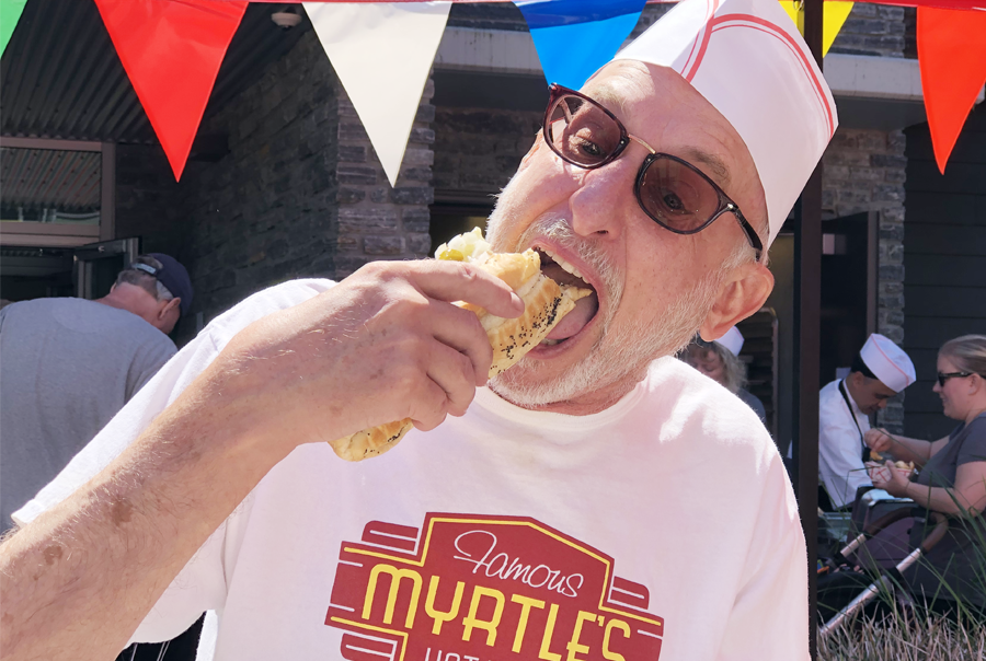 Gourmet hotdogs help in the fight against Alzheimer's! Join us for The Wexford's Hotdog Fundraiser for the Alzheimer's Society, and let's raise $5000 for the Alzheimer's Society of BC. Find out more: bria.im/hotdog2023