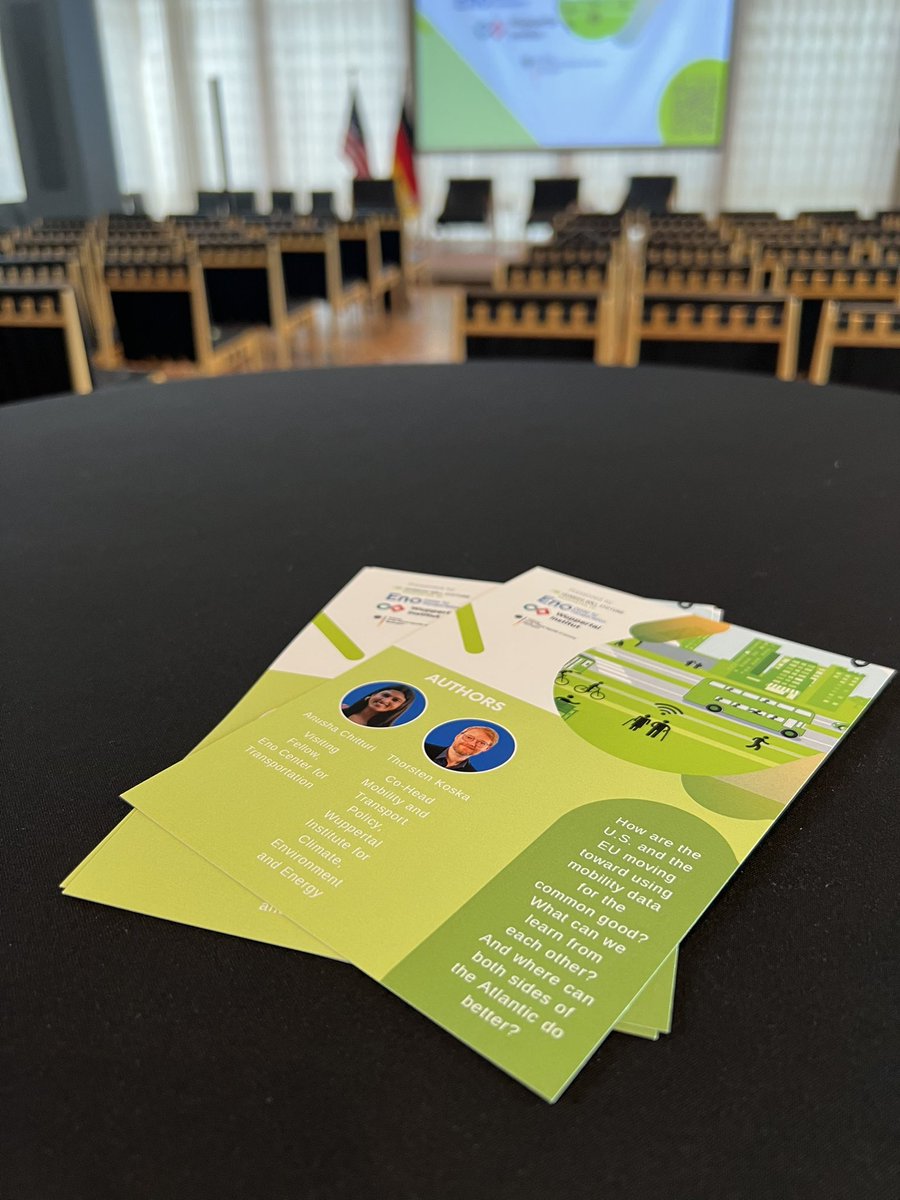 boell_us's tweet photo. What a great event about data, mobility, and sustainability! It’s so important that we learn from each other - to be more sustainable, inclusive, and people focused in our approach. Thank you to the panelists and authors! https://t.co/r5RMz97Jok