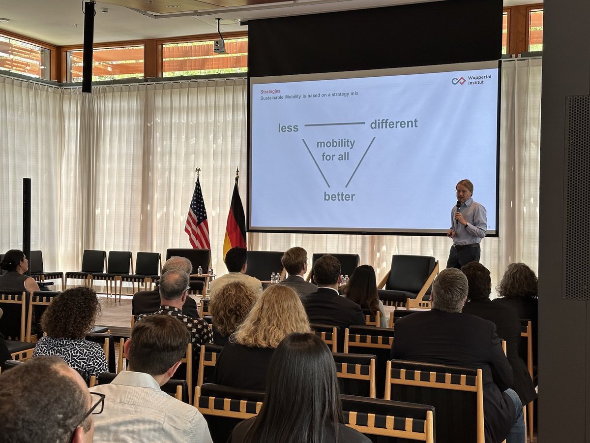 boell_us's tweet photo. What a great event about data, mobility, and sustainability! It’s so important that we learn from each other - to be more sustainable, inclusive, and people focused in our approach. Thank you to the panelists and authors! https://t.co/r5RMz97Jok