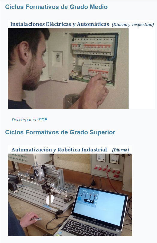 IESLuisDeLucena's tweet photo. Estudia #ciclosformativos del #IESLuisdeLucena https://t.co/dvVjhBtAFO
#LaFPenelLucena #gradomedio #gradosuperior #gradobásico #electricidadyelectrónica #instalaciónymantenimiento #imagenpersonal #energíayagua https://t.co/lIgn4SjdtL