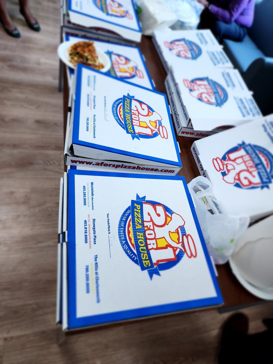 Day 2 of Employee Appreciation Week - 
Appreciating our amazing team for bringing their "I can" attitude every day. They have a Pizza our hearts 💕 
#tdeaw 
#EAW
#tdproud 

<a href="/KapilaAjay/">Ajay Kapila</a> 
<a href="/JanjuaSandy/">Sandy Janjua</a> 
<a href="/robghazal/">Robert Ghazal</a>