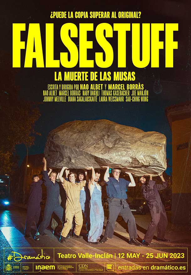 Jorge_Dorado_'s tweet photo. Esta obra consigue que durante el espectáculo la ames, la odies, la detestes, te fascine, te desconcierte y acabes levantado ovacionando el inmenso talento de sus creadores.
#Falsestuff. La muerte de las musas. @cdn https://t.co/xCGyAAjzFP