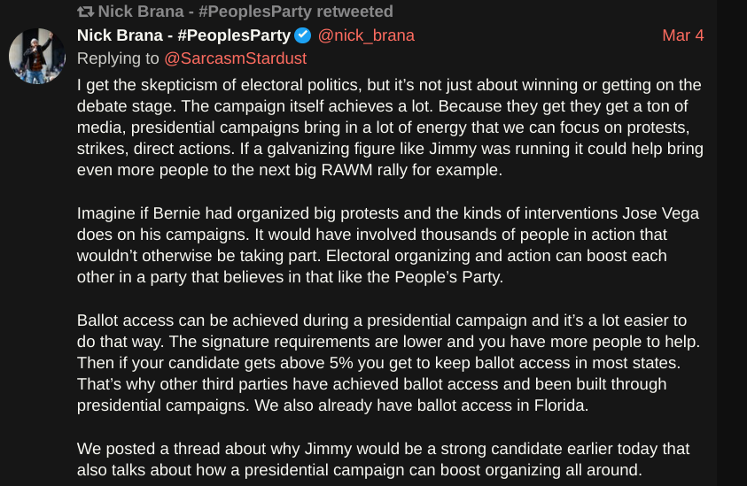 dalatindiva's tweet photo. So here's the breakdown -
#Dore2024 ---> $$$
"War Rally ---> $100,000 to "end war" (where DID that money go?)
AND NOW #CornelWest
BTW Here's Nick's "strategy" for running a prez candidate even if you don't have ballot access - do both at the same time ๐คฆโโ๏ธ https://t.co/9iTUaFBj1r