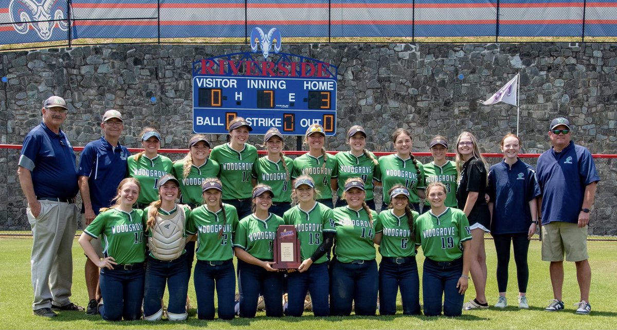 WoodgroveSB's tweet photo. On Sat 6/10/2023 Woodgrove Softball earned its 6 VA State title in its 12th year of existence. This team was dominant all season long  Peep this: 27-1, runs scored: 257 Run allowed: 27 (28 games played ) 19 game win streak to end the season, Runs allowed in state playoffs 0! https://t.co/VJhXwf4SHZ