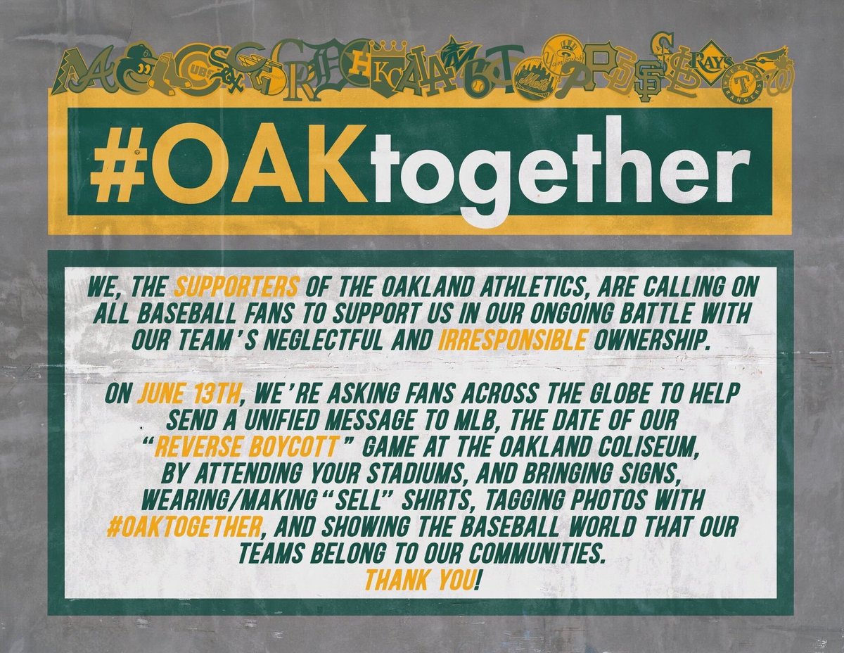 Hold up. One of y’all’s boys threw at Jose Abreu after he celebrated his first home run of the season, but you want us to come together for y’all sorry ass reverse boycott?

This, after hiding Mike Fiers from from us when he was on the team.

Nah. Do it yourself. 

#OAKtogether https://t.co/cYgQkPqiZl