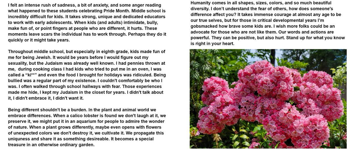 growingwisdom's tweet image. Sharing some very personal reflections.  I hope these thoughts help students and staff here.  #PrideMonth2023   #Diversity #EmbraceDifference ✡️🌈🏳️‍🌈⛩️☯️🕌✝️🙏