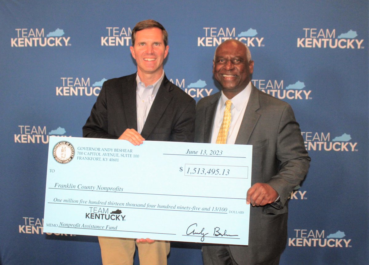 repgrahamky's tweet photo. Today was truly a banner day for our community, with Gov. Andy Beshear holding a Capitol Rotunda press conference to announce $2.7 million in funding for numerous projects and programs. https://t.co/wNcKGgtaVx