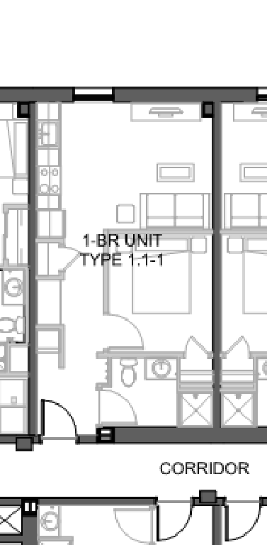 Plan fragment from a mid-rise mass timber building going up in Portland right now.

Really?