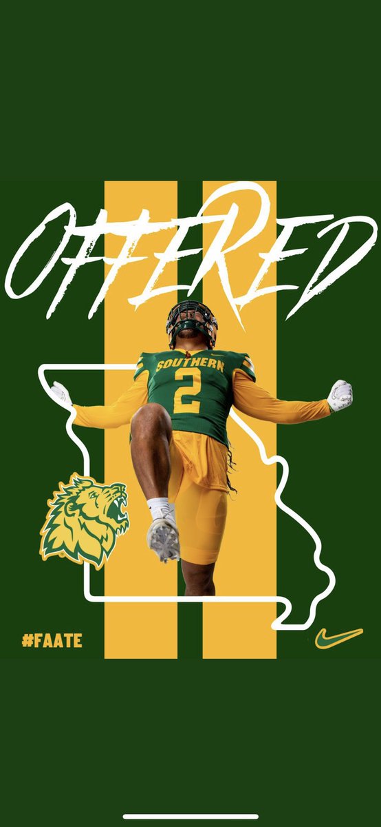 #AGTG After a great talk with @CoachRahl I’m blessed to receive an offer from @mosolions #GoLions @LonokeFB @PrepRedzoneAR