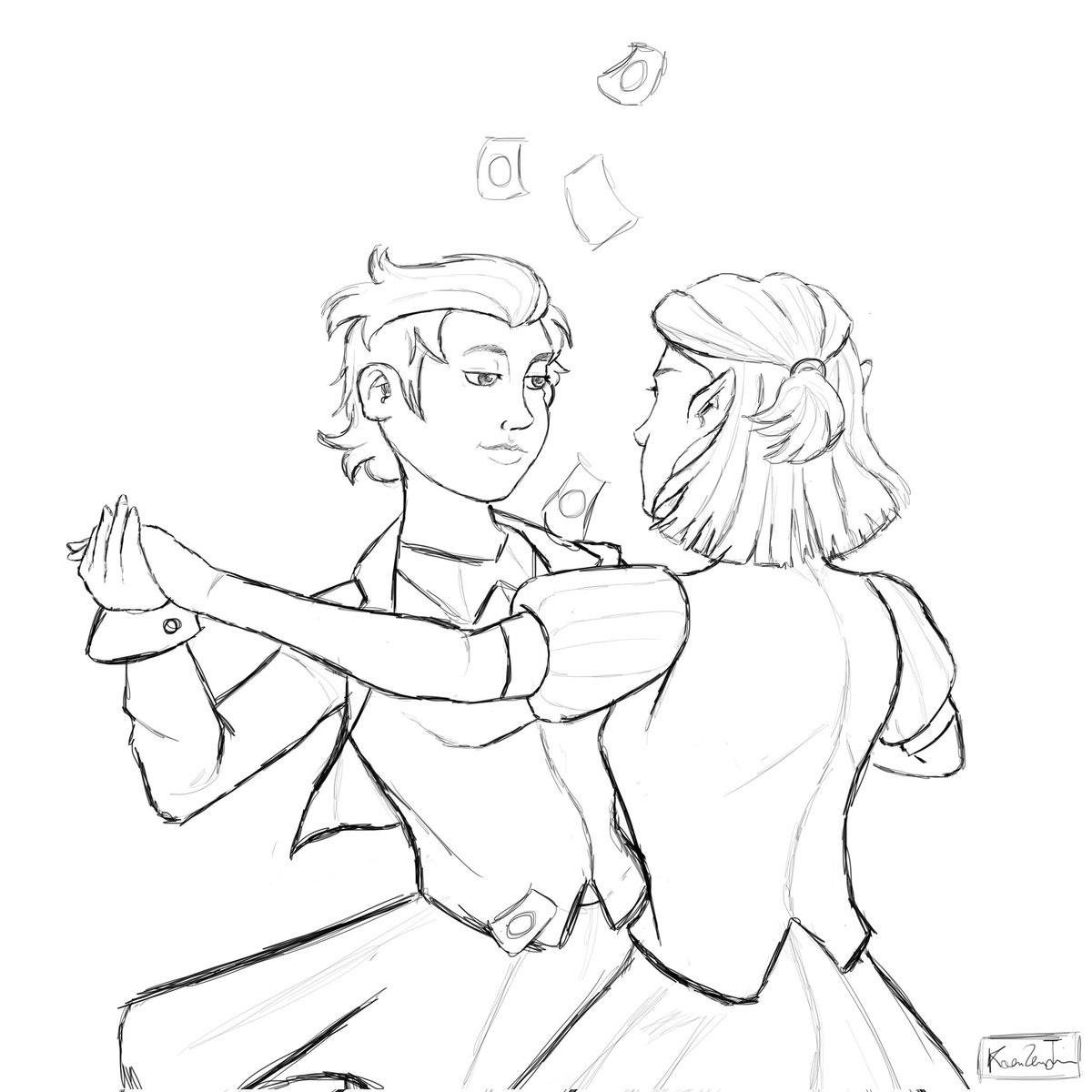 Grom dance sketch #lumity #tohlumity #TOH #tohfanart #art #fanart #TheOwlHouse #grom #dance #DigitalArts