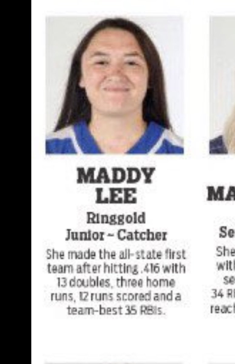 maddylee016's tweet photo. So honored to be named @TimesFreePress Best of Preps along with these great athletes in the Chattanooga area. Looking forward to a great senior season. @RHSsoftball23 @RHSTigers1 @IHartFastpitch @TopPreps @UncommittedUsa @BradHuskisson @mga_softball @defo25 @richardnich24 https://t.co/DwZScIZb7Y