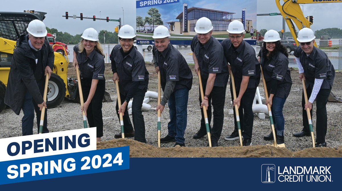 Today we are laying the foundation for our future Oconomowoc branch!  
Learn more on our website 👉 bit.ly/3X3EHzA