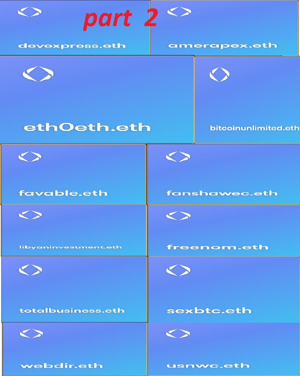a5f8ff5f1ad's tweet photo. @nouryahmed171 over 20 eth domains 4 sell .....offers 0.01 ETH will be ACCEPTED
@0xlags @ministerofpepe @stretch111
@mferforlife @n1rv4n4_eth @PunkMfers
@_mackody @mfersoclock @Abraham87603140 @MrAnt2r https://t.co/WJPhcpLQ4k