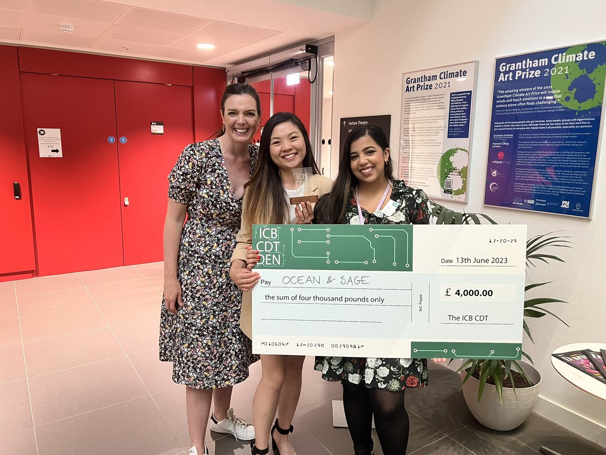 Vanessa Ho (@vanessaho_) on Twitter photo Excited to share that we were awarded the CDT Dragon’s Den Prize <a href="/aileen_cooney/">Aileen Cooney</a> <a href="/SachiS202/">Sachi</a>! Well done to all the teams 👏🏻
It was inspiring to meet <a href="/mpr_nano/">Mary Ryan</a> and the dragons! Thank you <a href="/icbcdt/">ICB Centre of Doctoral Training</a> <a href="/Cesiboy1/">Prof Oscar Ces</a> <a href="/LauraBarter1/">Dr Laura Barter</a> for the training and support throughout this journey! Excited to share that we were awarded the CDT Dragon’s Den Prize <a href="/aileen_cooney/">Aileen Cooney</a> <a href="/SachiS202/">Sachi</a>! Well done to all the teams 👏🏻
It was inspiring to meet <a href="/mpr_nano/">Mary Ryan</a> and the dragons! Thank you <a href="/icbcdt/">ICB Centre of Doctoral Training</a> <a href="/Cesiboy1/">Prof Oscar Ces</a> <a href="/LauraBarter1/">Dr Laura Barter</a> for the training and support throughout this journey!