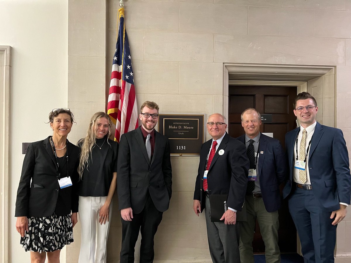 Thank you Paul Johnson from the ⁦@RepBlakeMoore⁩ office. Great talking #BipartisanClimate solutions with you. Let’s get this done! #CCL2023