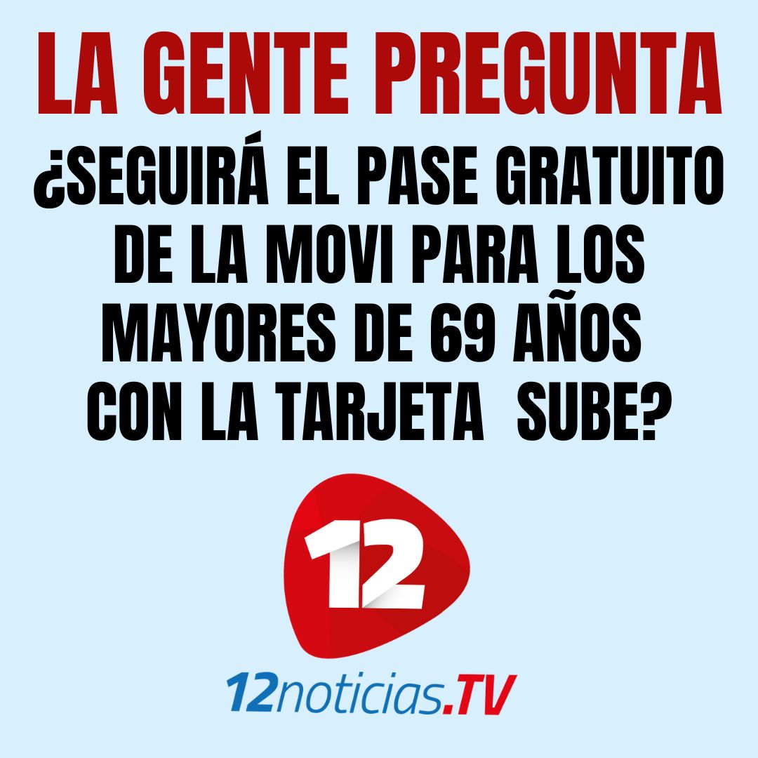 12noticiasTV's tweet image. 🔴 La gente pregunta #Rosario #Movi #Sube