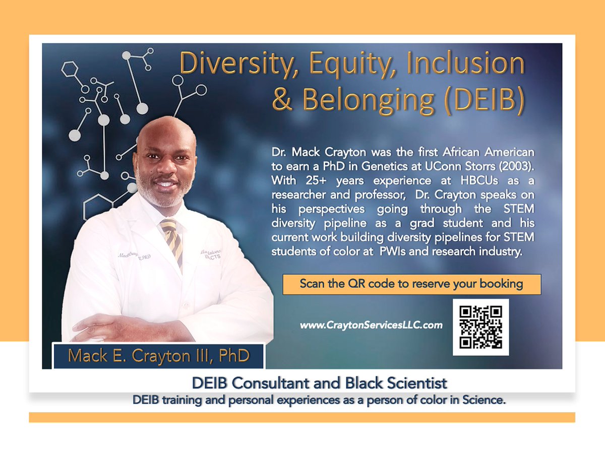 Mack Crayton, Ph.D. tweet media