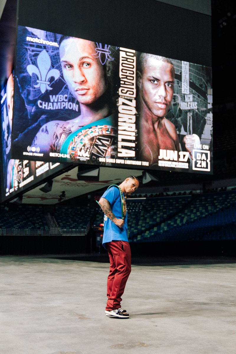RPrograis's tweet image. Calm before the storm 🌪️🥊
HOMECOMING June 17th ⚜️
Smoothie King Center 
#prograiszorrilla #neworleans