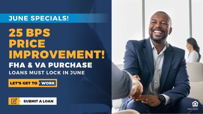 Our busiest time of year has arrived, and so have our specials for the month of June! We want to see you succeed this season in our industry; please call us if we can help you in any way. #mortgage #housing #realestate #title #letsgettowork carringtonwholesale.com