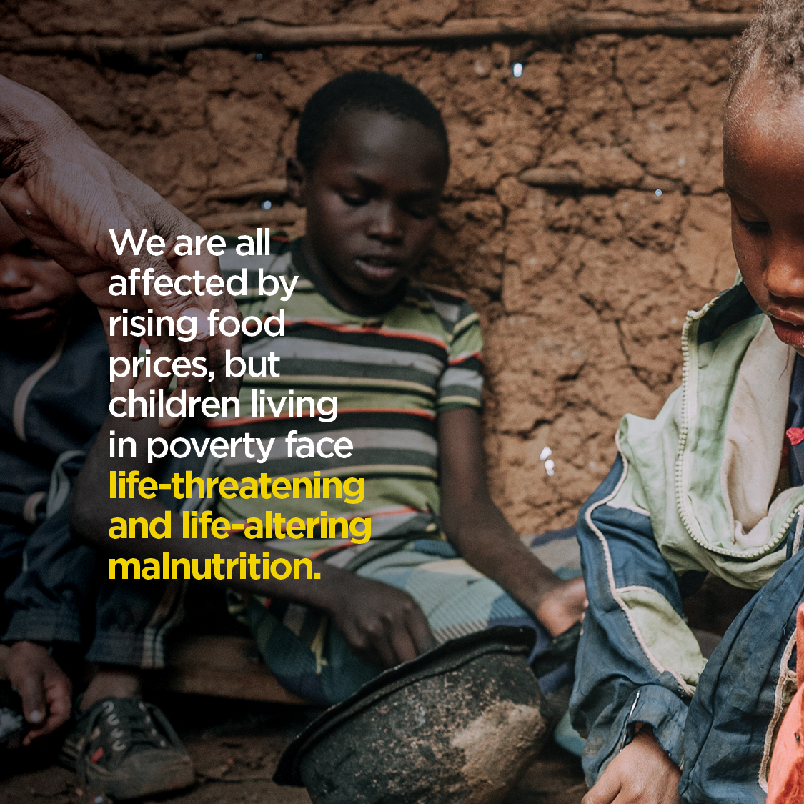 You can be apart of the change. 

Go to fromhungertohope.xyz and mint an open edition (.028eth) or place a bid on a 1/1. Every $50 will go to feed a family of 5.