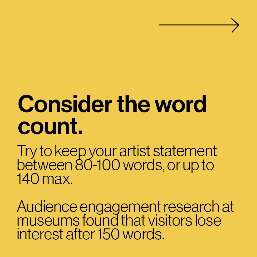Artists of all disciplines: do you have trouble distilling everything you do into a few simple words?

Get tips from Cha North (<a href="/chashama/">Chashama</a>) Residency Director <a href="/brigittavaradi/">brigitta varadi</a> on the artist statement here, plus more in this post: bit.ly/WritingAboutYo…