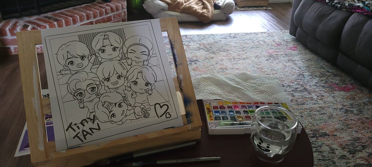 Miss_Truffle's tweet image. 💜🫰🏽😊

1. #WOOTTEO
2.#Lunch #KoreanChicken over #Rice on #Jin Plate
3.#Borahae Lemonade
4. #Painting with #TinyTan

#BTS10thYearAnniversary #10yearswithBTS 
#BTSARMY #BTS #BTSFesta2023 #TheAstronaut_Jin