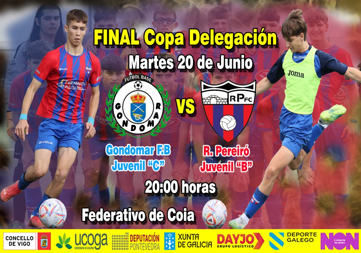 RapidodePereiro's tweet photo. El Juvenil B  jugará la FINAL de la Copa Delegación el próximo Martes 20 de Junio ante  el Gondomar F.B "C" en el Federativo de Coia a las 20 horas.

¡¡¡A POR LA COPA!!! https://t.co/TVBXHNVGNm