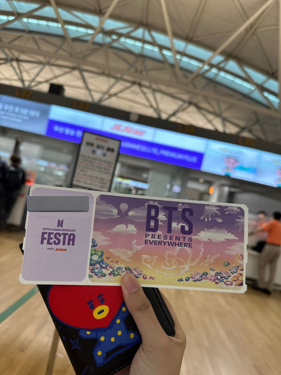 My Boarding Pass back to japan 💜😭🥺 so pretty