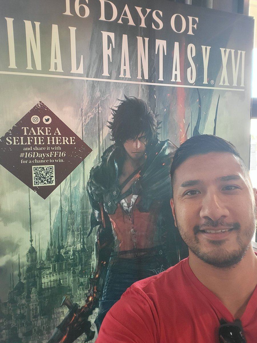 #16DaysFF16

Excited for the release date - the demo is great if you haven't played yet!
#SquareEnix #FinalFantasyXVI #gamestop