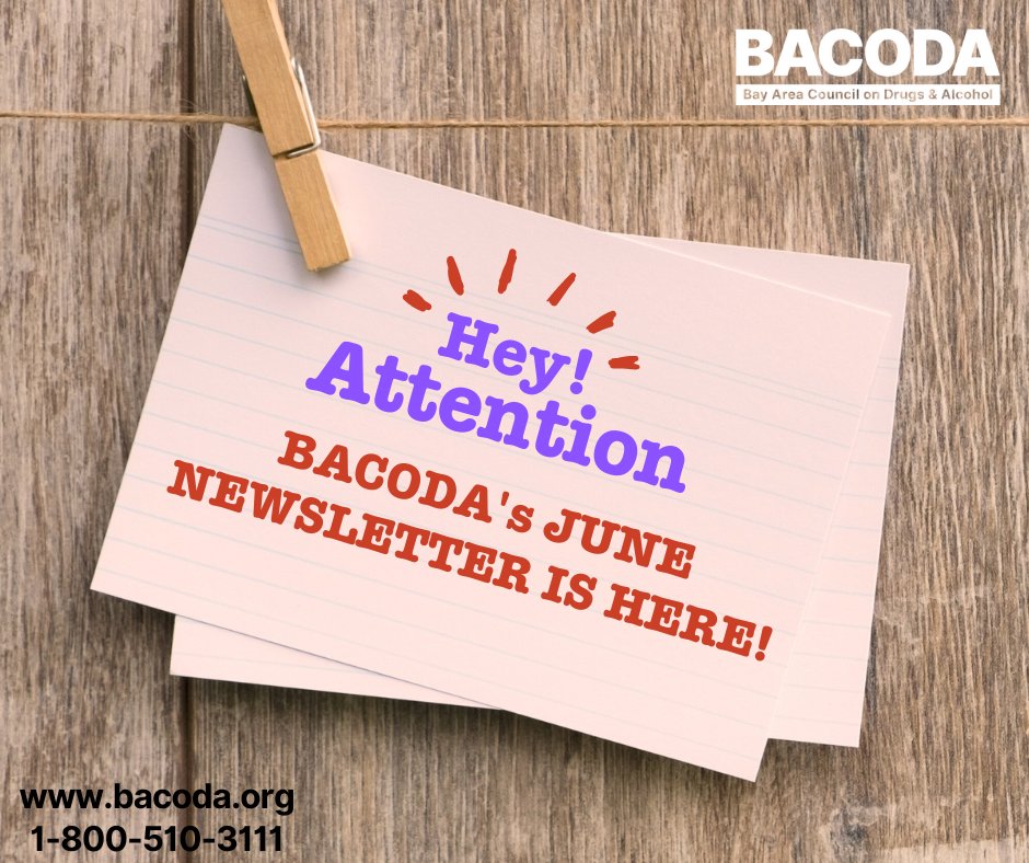 LRSBacoda's tweet photo. Click here for BACODA's June newsletter! https://t.co/CLmAktHEm6
Don't miss a minute of action! Sign up for your monthly email newsletter by visiting https://t.co/V1ZDU7Mwhv.
#BACODA
#Newsletter
#StayUp2Date https://t.co/nlKfOQxqVQ