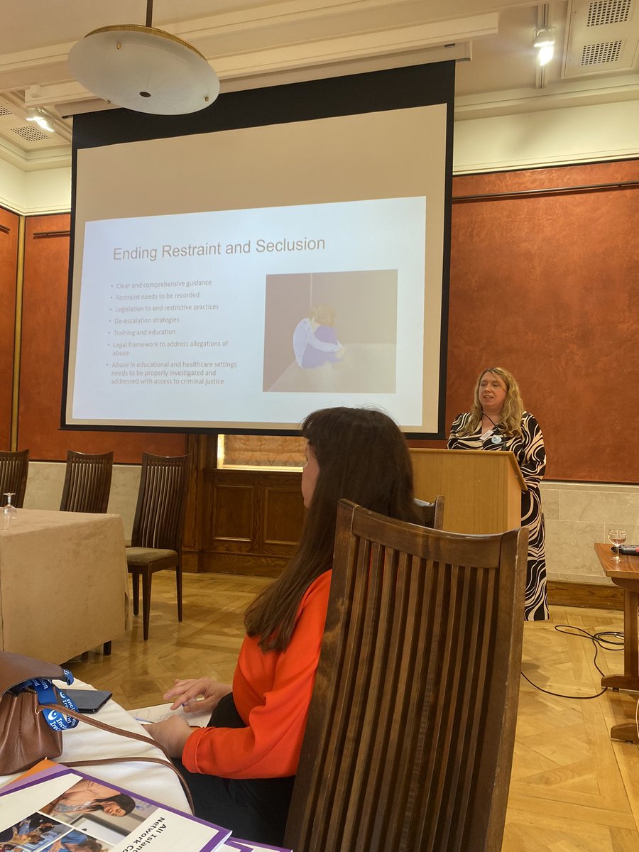 shakespeare_d's tweet photo. Really great to hear @NualaToman @disabilityni outline their position in their call to end #Restraint #Seclusion at the #AIRRN report launch @InclusionIre @dervalmcd
Access to Criminal justice system is a key point @theRRNetwork https://t.co/CehgW0kZ2b