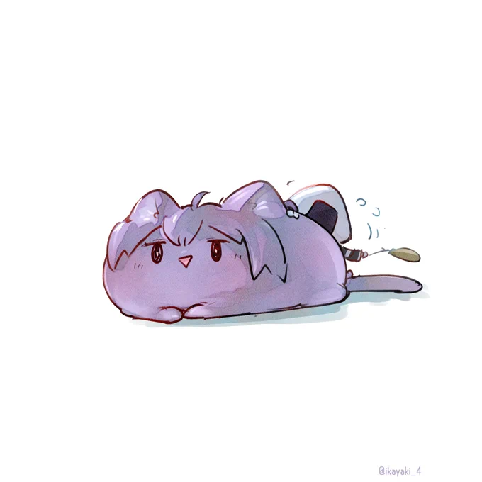 うごきたくない #絵かゆ