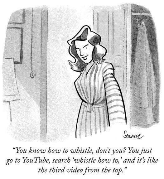 We enjoyed this recent @NewYorker cartoon. 😉
