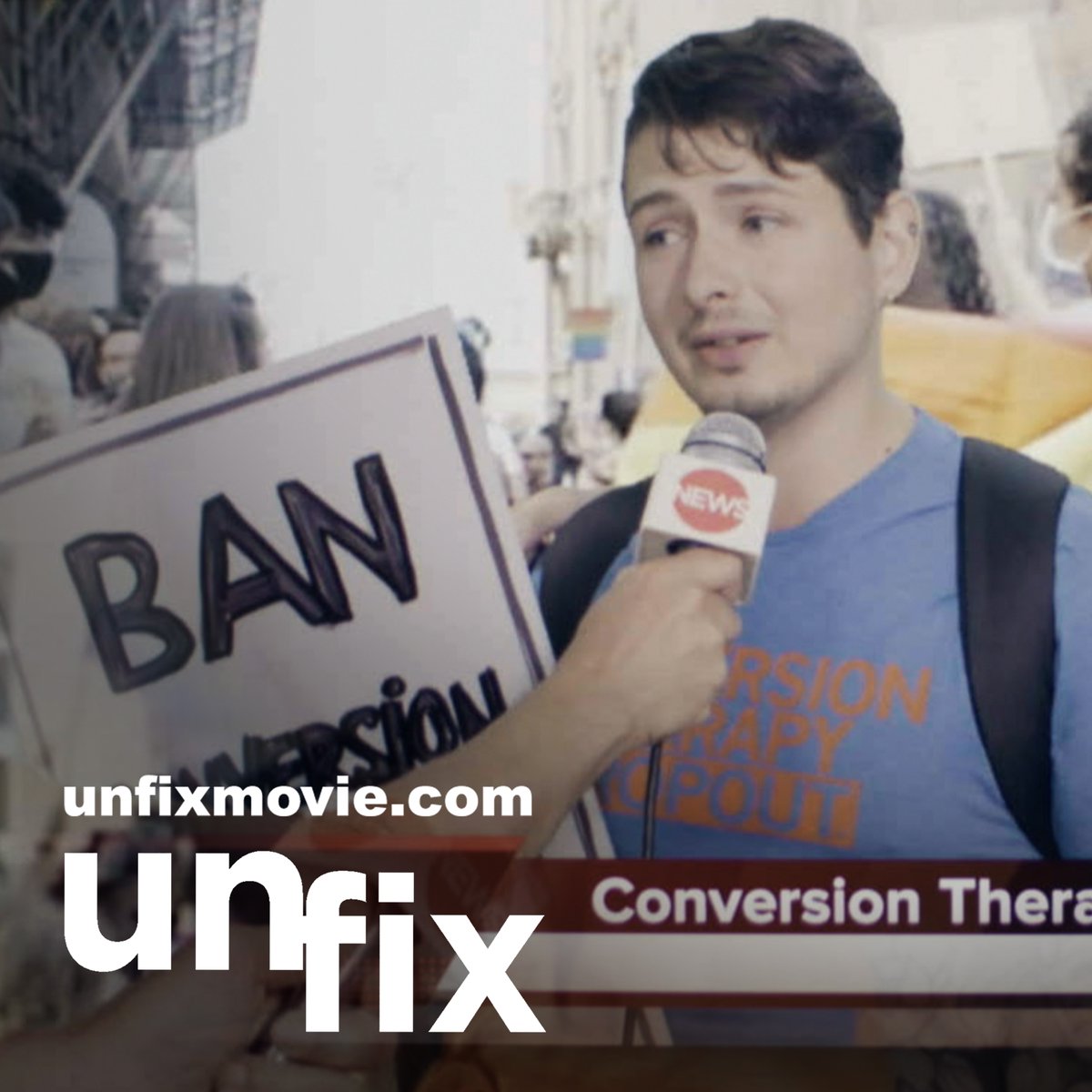 See something familair? We are excited to share that the World Premier of UNFIX is happening Friday, June 30th, 7:15pm at the TCL Chinese Theatres in Hollywood! Get your tickets at unfixmovie.com.
#ConversionTherapySurvivor #UnfixMovie #Unfix #ConversionTherapy #LGBTQ
