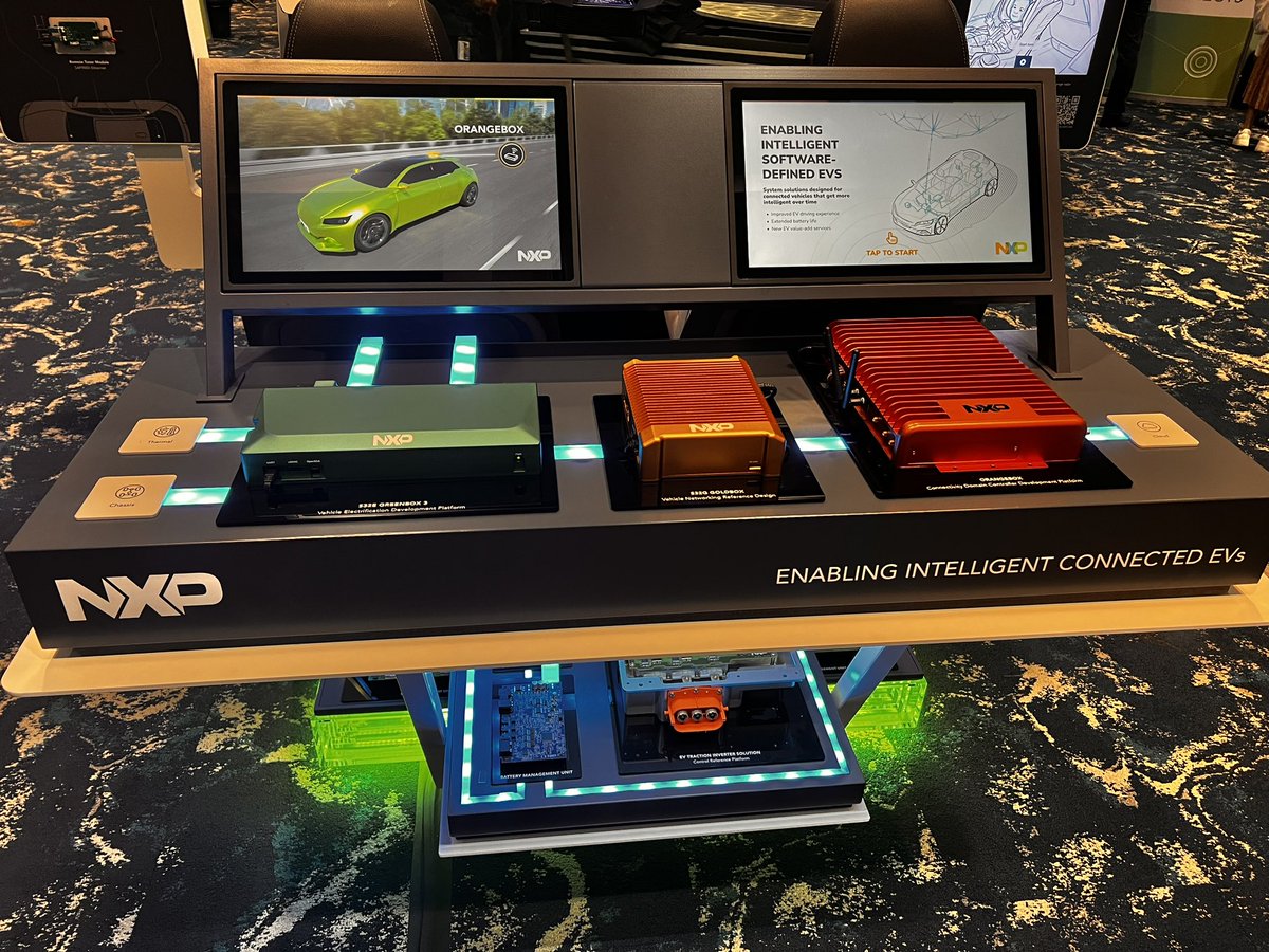 gradientdecent's tweet image. Amazing products and solutions enabled by @NXP with partner like @MicronTech #NXPConnects23