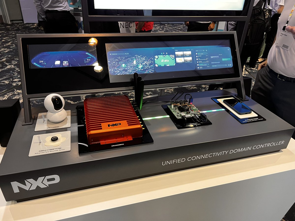 gradientdecent's tweet image. Amazing products and solutions enabled by @NXP with partner like @MicronTech #NXPConnects23