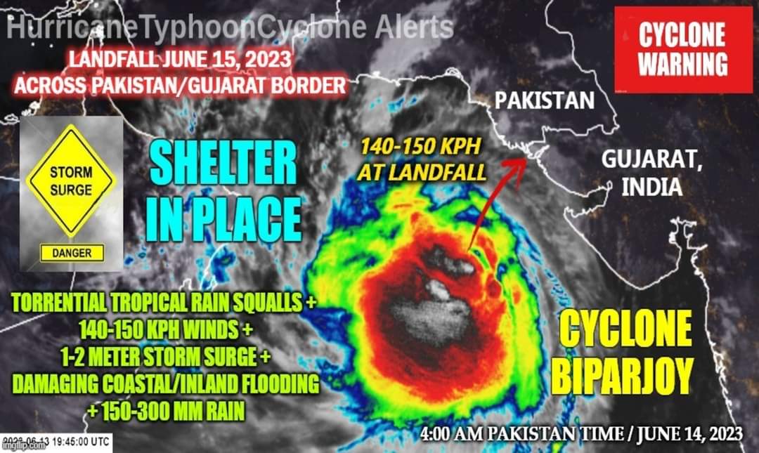 GlobalCyclones's tweet photo. * #NorthIndianOcean: - #Biparjoy #CycloneBiparjoy #Oman #Yemen #Iran #Pakistan #India #Karachi #Gwadar #Hyderabad #Ormara #Gandhinagar #BiparjoyCYCLONE #TropicalCycloneBiparjoy #CyclonicStormBiparjoy #Pipar #Golay #Wasaio #Akari
-BLOG/MAPS/SATELLITE:
https://t.co/BUDIrgDsl6 https://t.co/lUqvwS1cUT