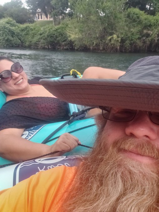 A little river time with hubby... living our best life https://t.co/OwQQ0XtLQp<a href="/tag/tittietuesday"class="tags"><span>#tittietuesday</span></a>