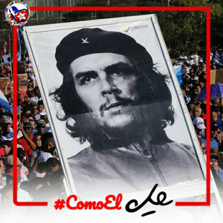 Se cumplen 9️⃣5️⃣ años del nacimiento del #CheGuevara.

#ComoElChe, recordemos siempre la importancia de ser valientes, comprometidos y solidarios en la búsqueda de un mundo mejor 🌎✊

¡𝐂𝐇𝐄 𝐕𝐈𝐕𝐄! 💫