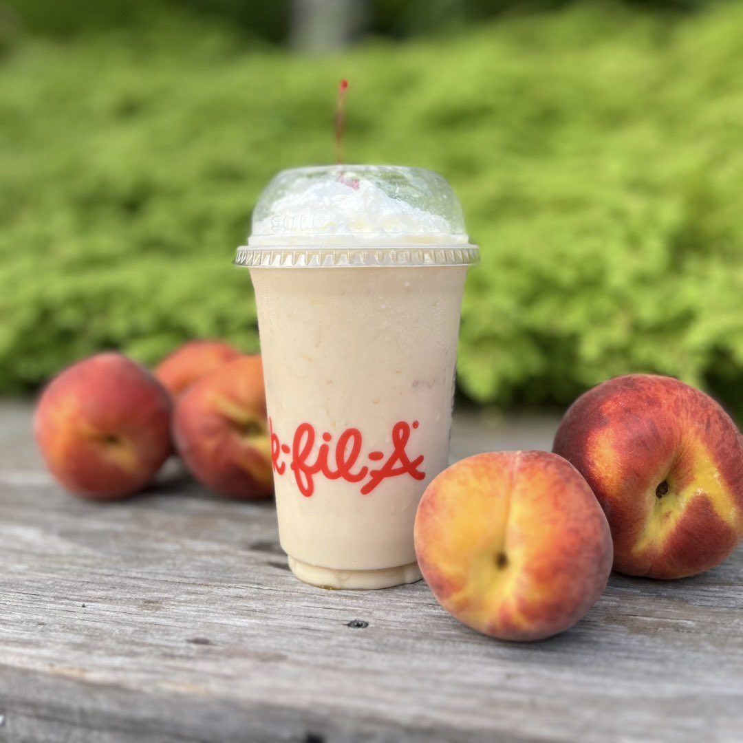 Our Peach Milkshake is back for the #summer and we couldn’t be happier!🍑