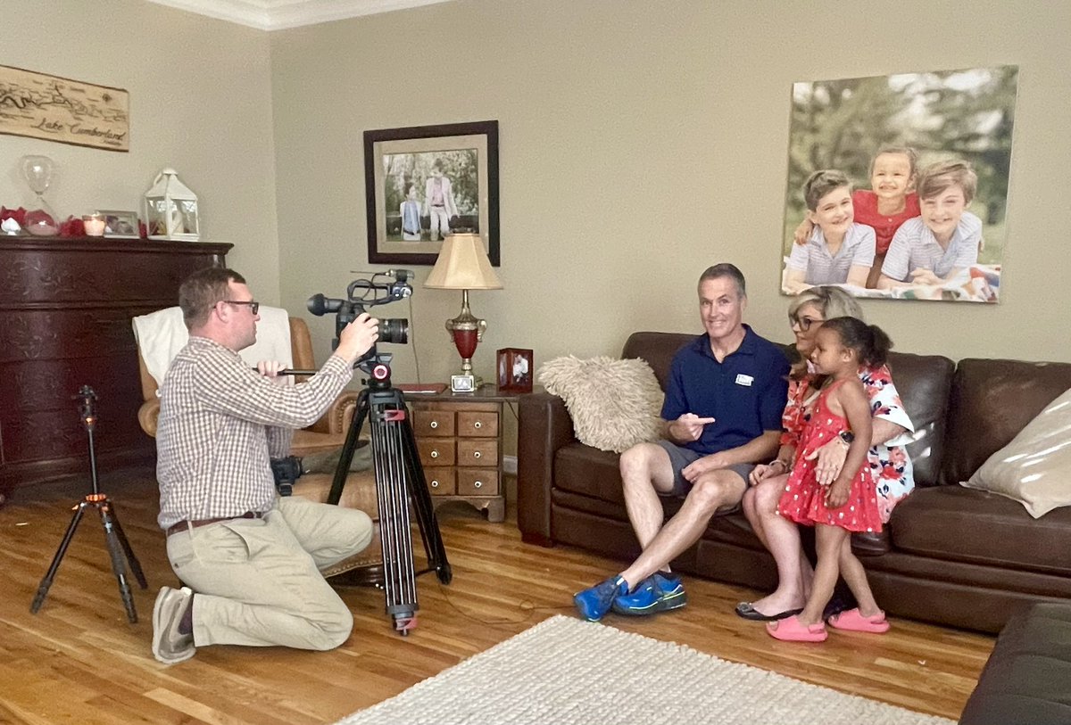 MirandaCombs56's tweet photo. Getting interviewed by the Ky National Guard about the benefits we received from the Guard during our adoption process:) #ettajo #Adoption https://t.co/CjrzYPWR5k
