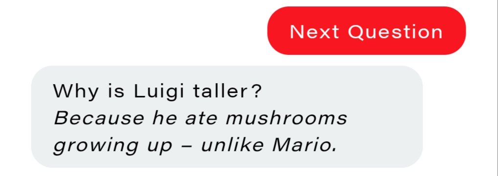 The SMB Plumbing website just updated with a 20 Questions option in the Live Chat. Just look at this answer 😂😂

You'll love the rest of the references, btw 👌

#TheSuperMarioBrosMovie #SuperMarioMovie #MarioMovie #SuperMarioBrosMovie #MarioBrosMovie #Luigi