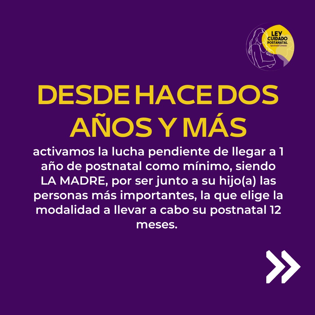 postnatal12M's tweet photo. Llevamos 14 años en la lucha del postnatal✊🏻 
En 2011 conseguimos #postnatal6meses (5.5 meses actuales). SABEMOS de qué se trata luchar por un postnatal. Sabemos también qué es una lucha de #todasjuntas para #todasjuntas, considerando todas las variables (...)
🧵 https://t.co/GAfOb4wg0S