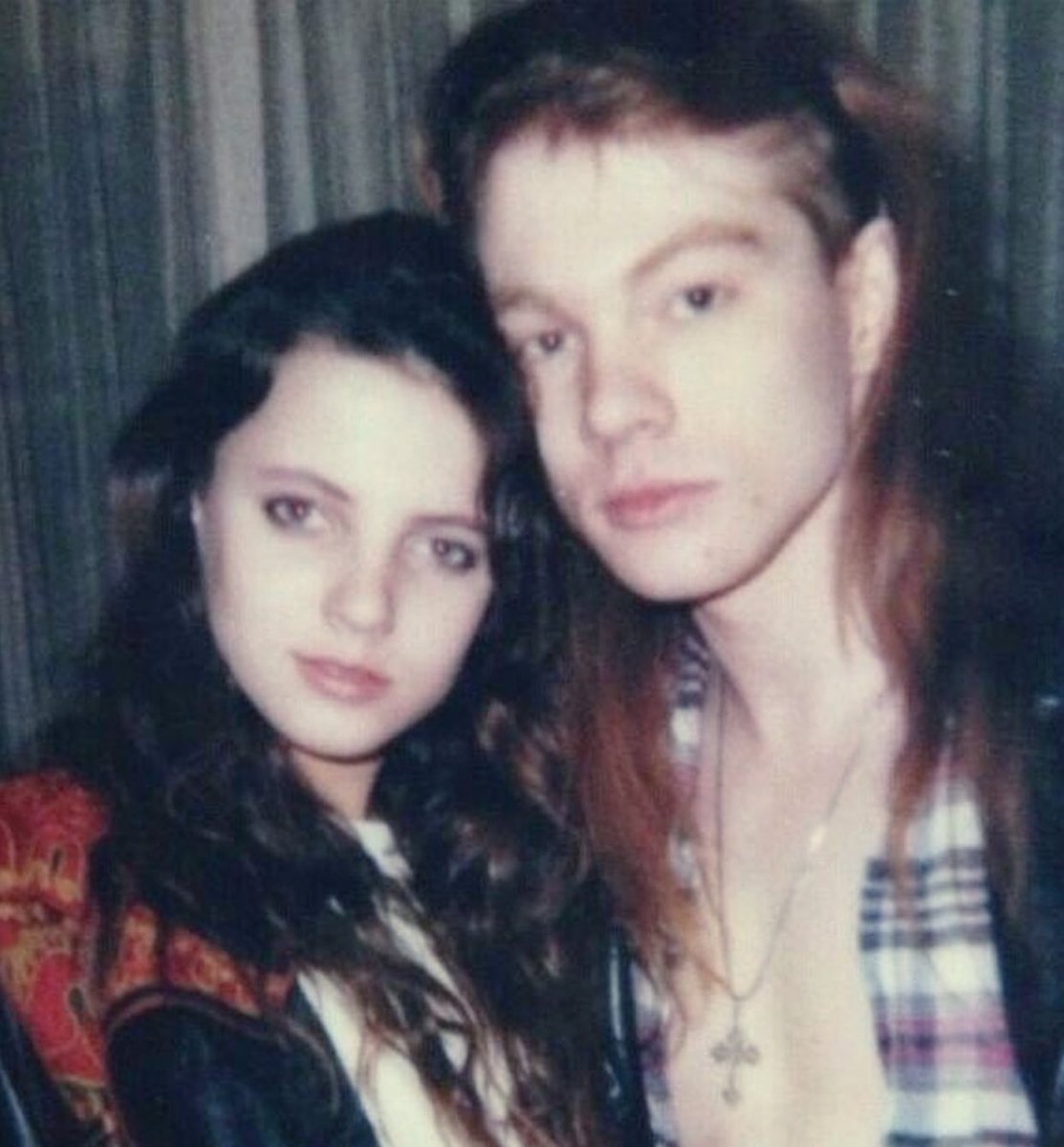 ؘ on Twitter: "Axl Rose and his ex wife Erin Invicta Everly"