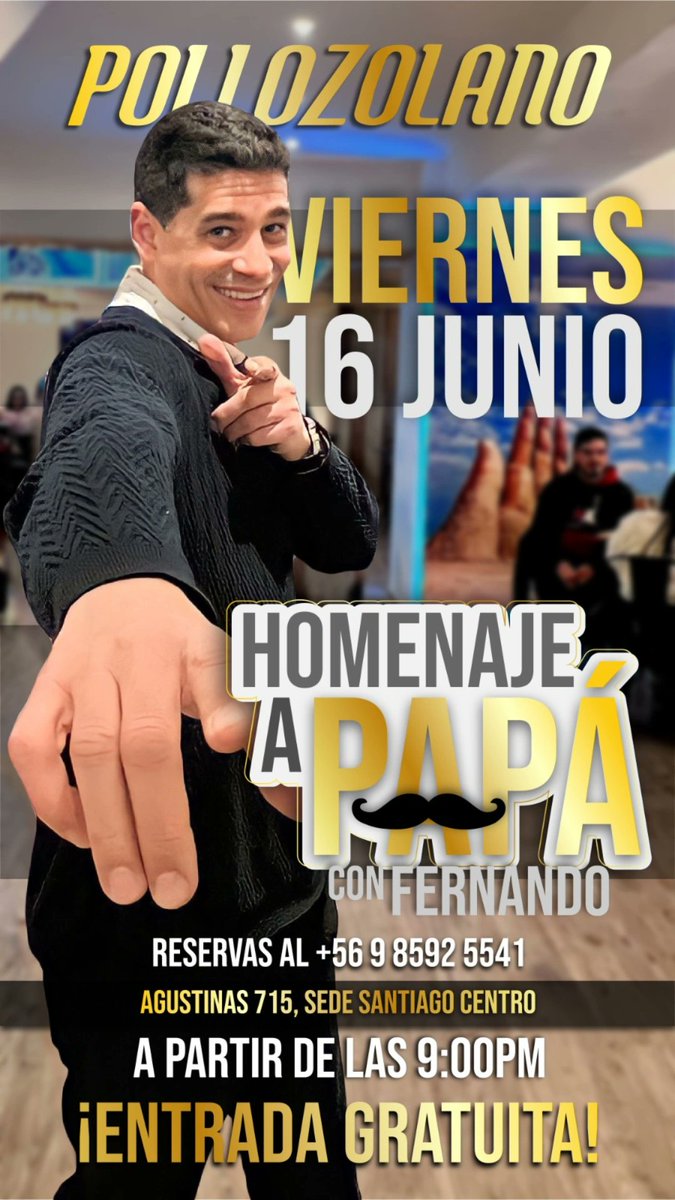 Nos vemos este viernes en Pollozolano, Agustinas 715
