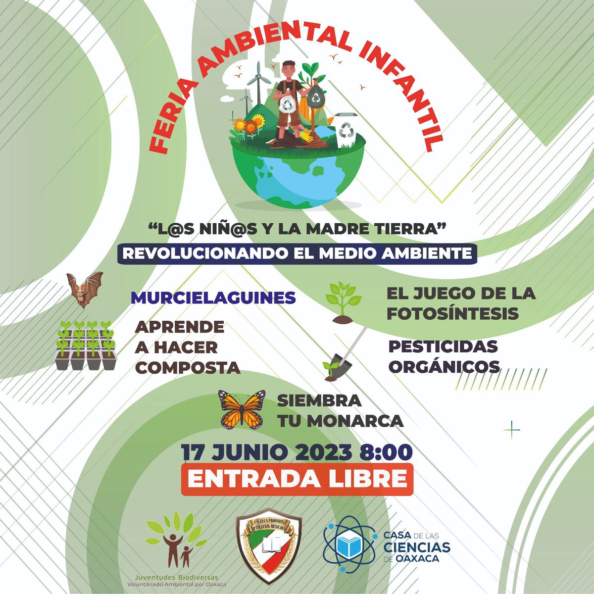 CCalpulli's tweet image. Evento en la Escuela Primaria Revolución Mexicana, ubicada en la Unidad Ricardo Flores Magón, Oaxaca de Juárez Oaxaca